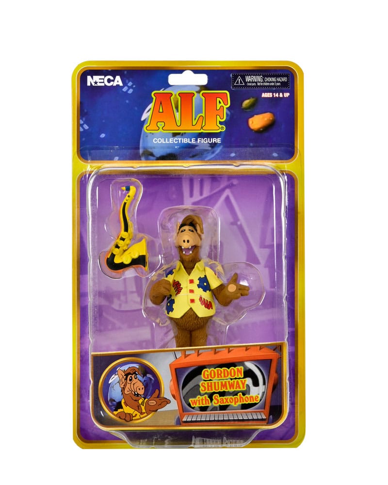 Alf : Figurine Toony Classic Alf avec Saxophone 15 cm