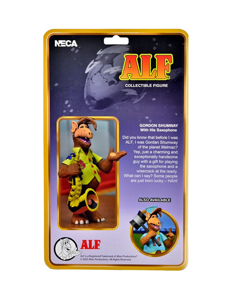 Alf : Figurine Toony Classic Alf avec Saxophone 15 cm