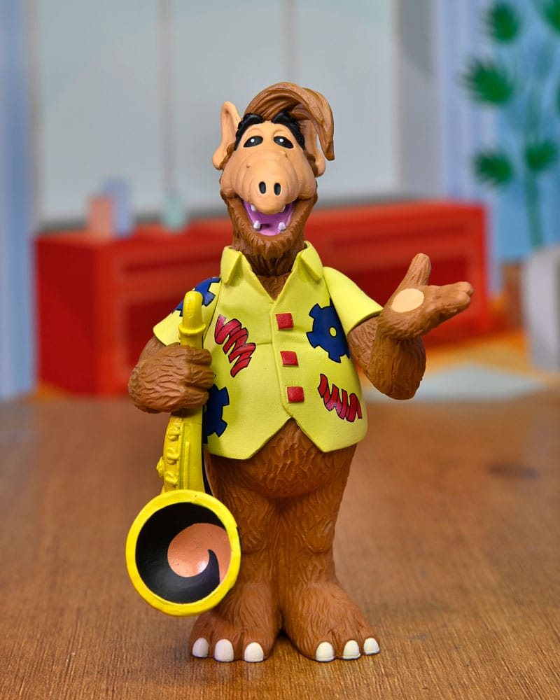 Alf : Figurine Toony Classic Alf avec Saxophone 15 cm