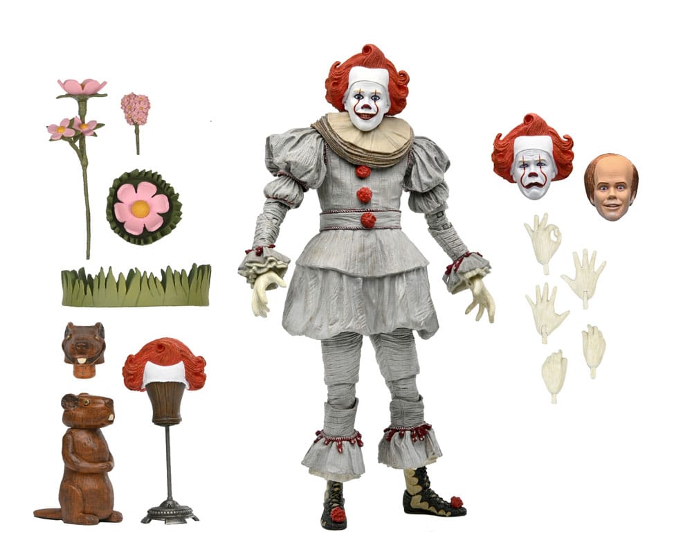 Ça: Welcome To Derry figurine Ultimate Bob Gray As Pennywise 18 cm