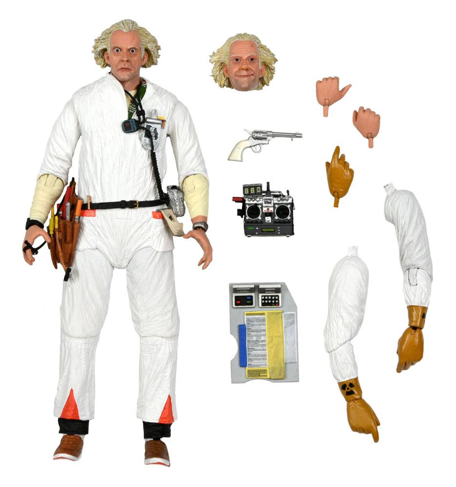 Retour vers le futur figurine Ultimate Doc Brown (1985) 18 cm