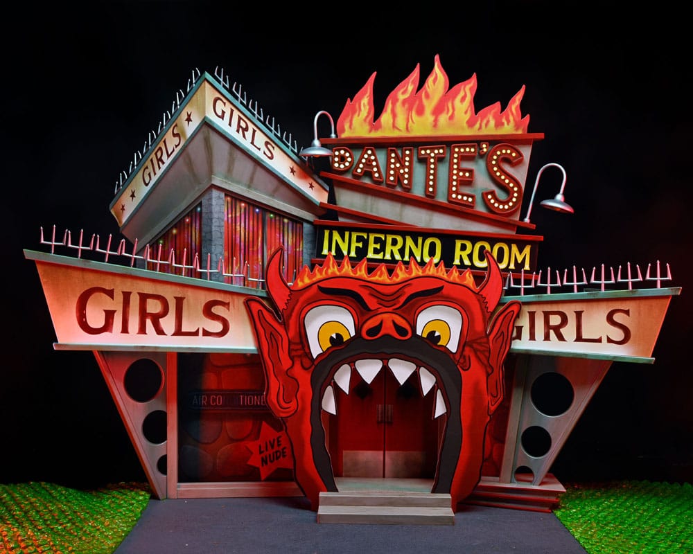 Beetlejuice (1988) diorama Inferno Room Deluxe Set