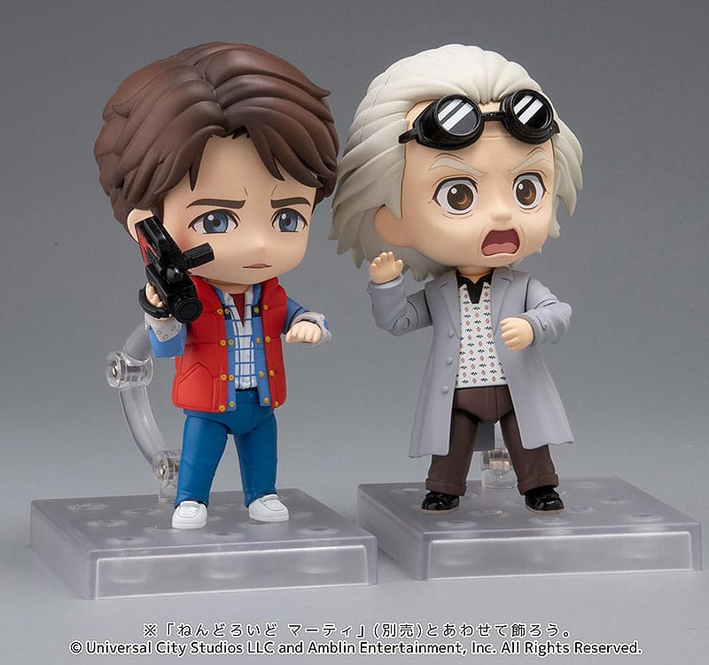 Retour vers le Futur Nendoroid figurine PVC Doc (Emmett Brown) 10 cm