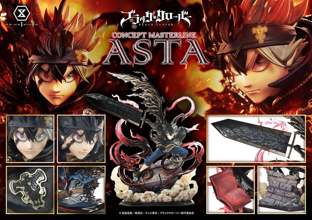Black Clover Concept Masterline Series statuette 1/6 Asta 50 cm