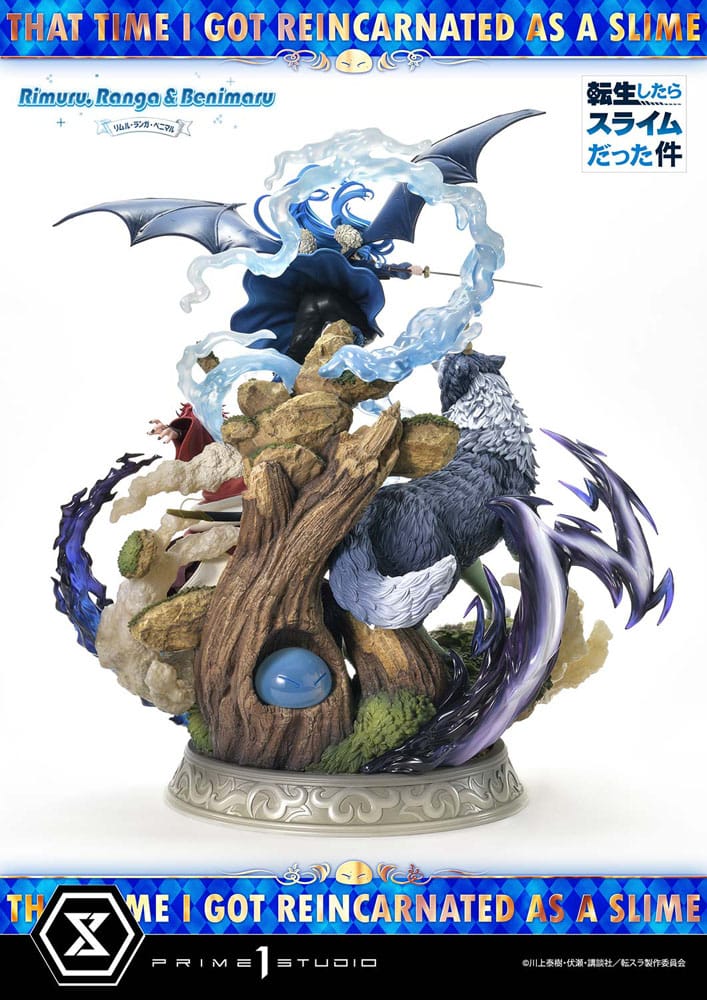 That Time I Got Reincarnated as a Slime Concept Masterline Series statuette 1/6 Rimuru, Ranga and Benimaru 59 cm