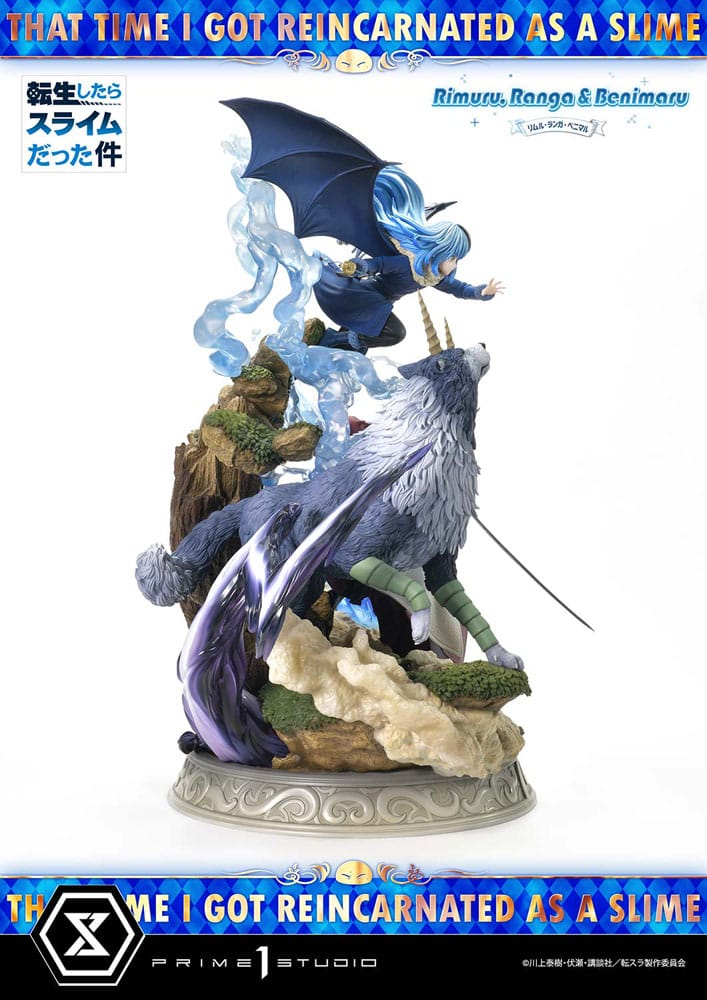 That Time I Got Reincarnated as a Slime Concept Masterline Series statuette 1/6 Rimuru, Ranga and Benimaru 59 cm