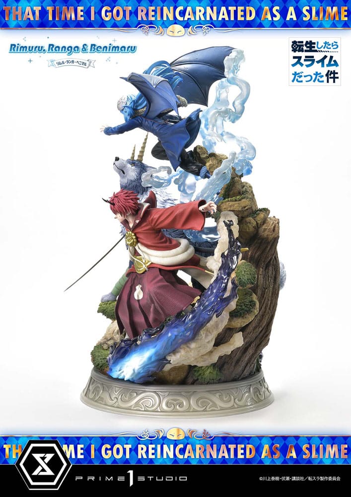 That Time I Got Reincarnated as a Slime Concept Masterline Series statuette 1/6 Rimuru, Ranga and Benimaru 59 cm