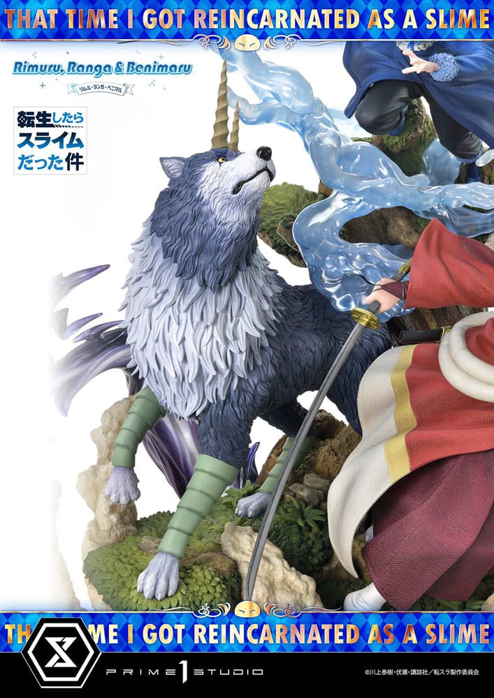 That Time I Got Reincarnated as a Slime Concept Masterline Series statuette 1/6 Rimuru, Ranga and Benimaru 59 cm