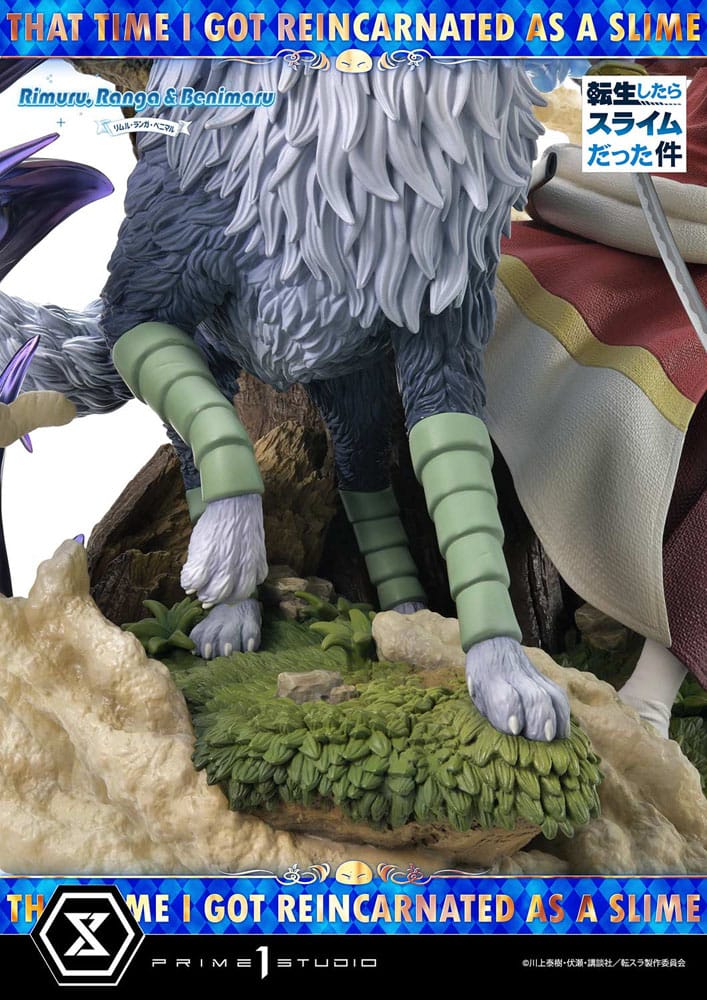 That Time I Got Reincarnated as a Slime Concept Masterline Series statuette 1/6 Rimuru, Ranga and Benimaru 59 cm