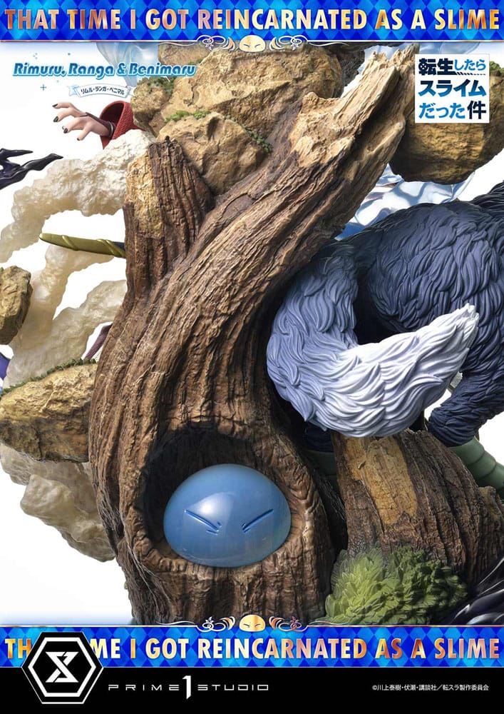 That Time I Got Reincarnated as a Slime Concept Masterline Series statuette 1/6 Rimuru, Ranga and Benimaru 59 cm