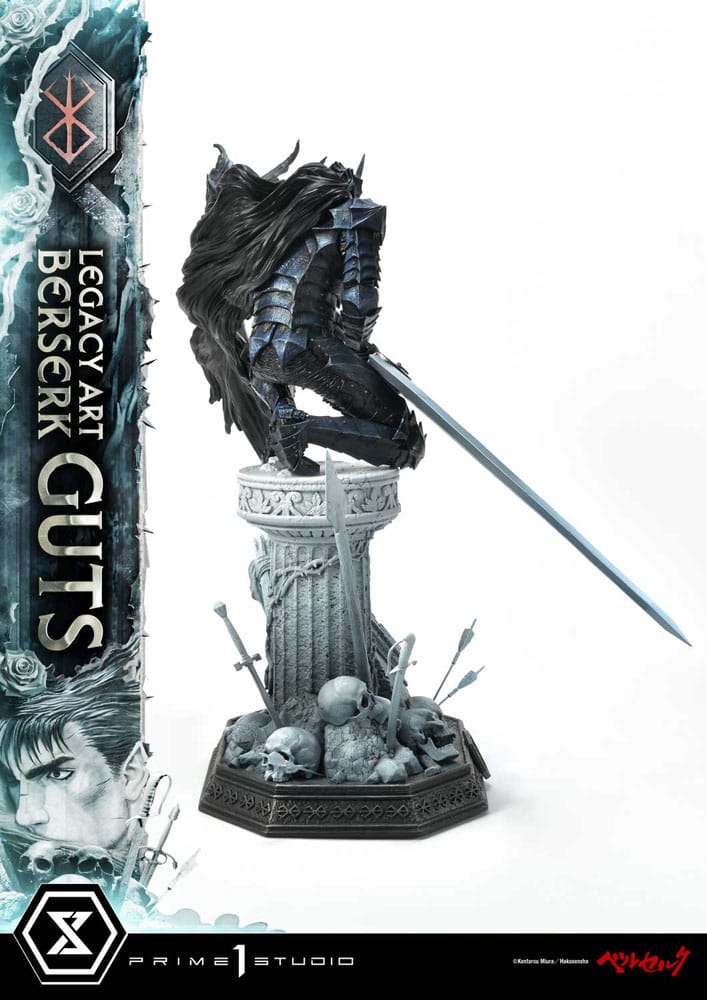 Berserk Legacy Art Kentaro Miura Statue statuette 1/6 Guts 45 cm