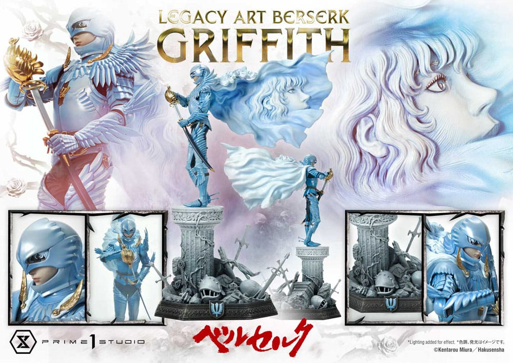 Berserk Legacy Art Kentaro Miura Statue Statuette 1/6 Griffith 56 cm