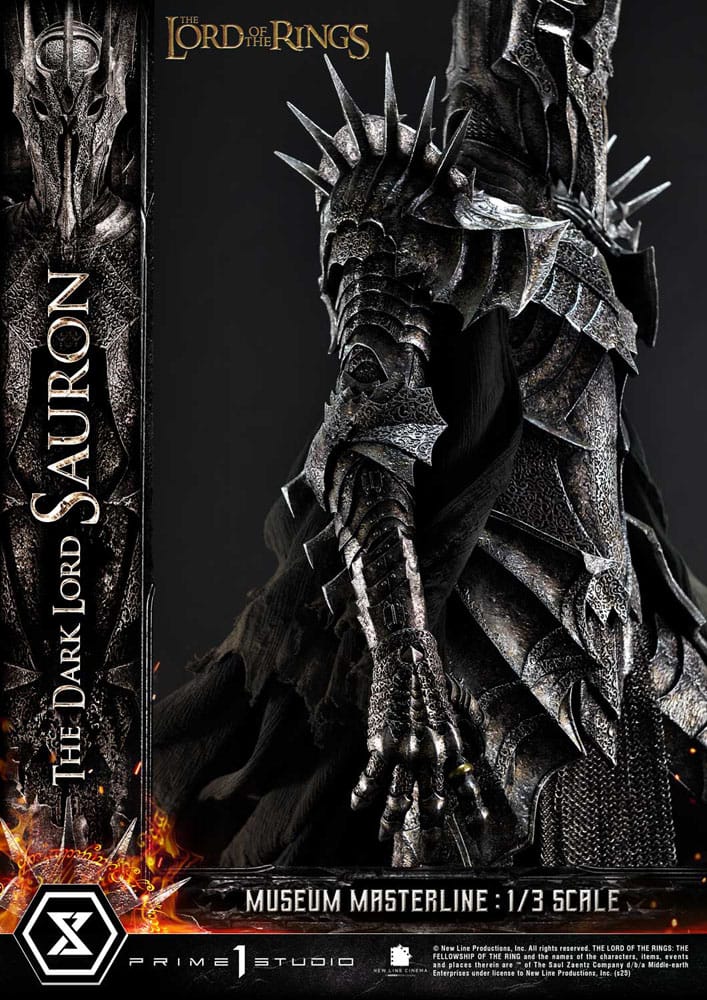 Le Seigneur des Anneaux statuette Museum Masterline Series 1/3 The Dark Lord Sauron 117 cm