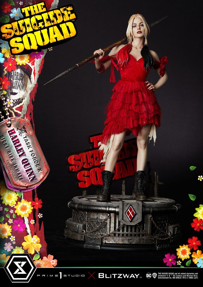 The Suicide Squad : Statuette Harley Quinn Bonus Version 71 cm