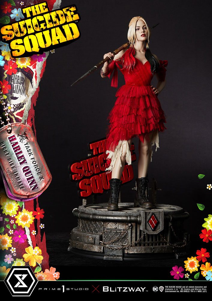 The Suicide Squad : Statuette Harley Quinn Bonus Version 71 cm
