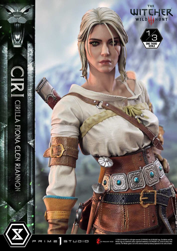 Statuette Masterline du musée The Witcher 3 : Wild Hunt 1/3 Wild Hunt Ciri Fiona Elen Riannon 81 cm