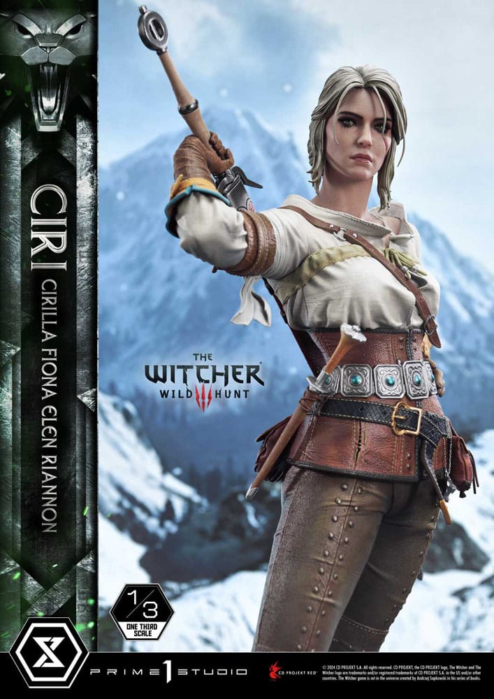 Statuette Masterline du musée The Witcher 3 : Wild Hunt 1/3 Wild Hunt Ciri Fiona Elen Riannon 81 cm