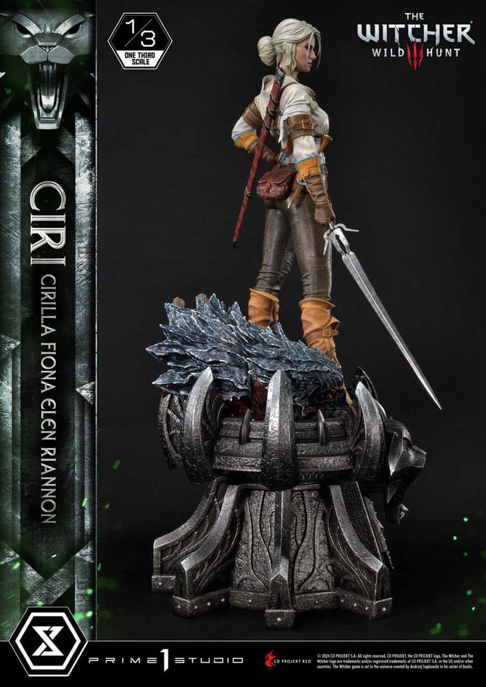 Statuette Masterline du musée The Witcher 3 : Wild Hunt 1/3 Wild Hunt Ciri Fiona Elen Riannon 81 cm