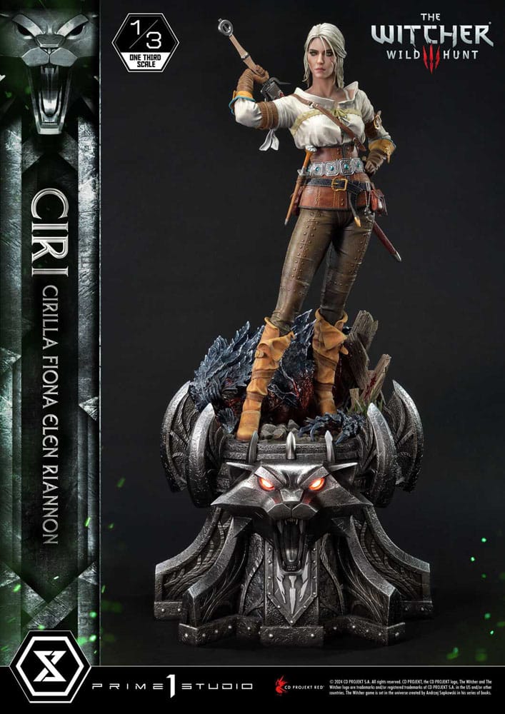 Statuette Masterline du musée The Witcher 3 : Wild Hunt 1/3 Wild Hunt Ciri Fiona Elen Riannon 81 cm