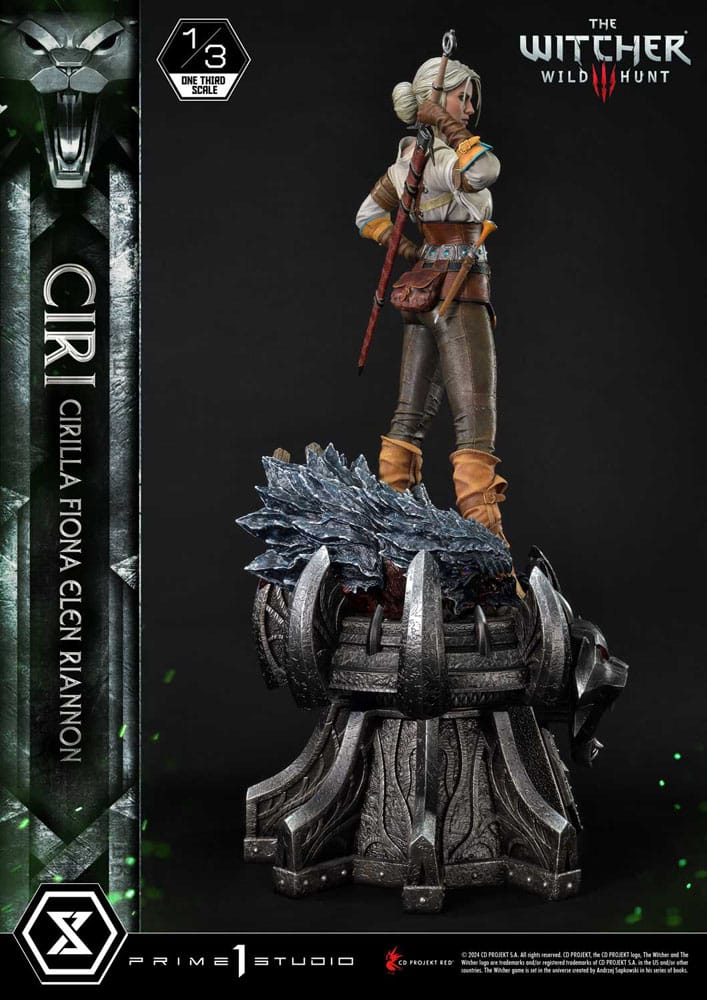 Statuette Masterline du musée The Witcher 3 : Wild Hunt 1/3 Wild Hunt Ciri Fiona Elen Riannon 81 cm