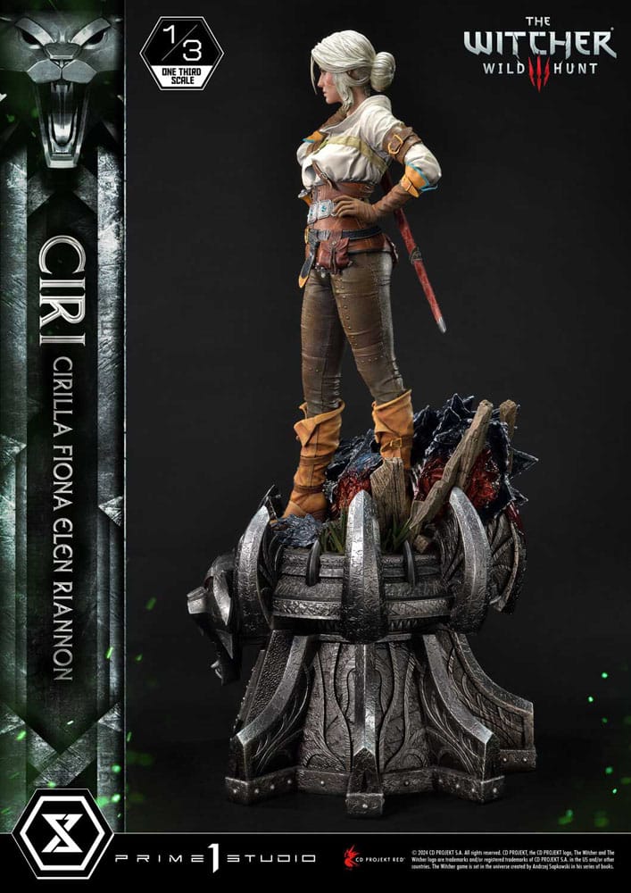 Statuette Masterline du musée The Witcher 3 : Wild Hunt 1/3 Wild Hunt Ciri Fiona Elen Riannon 81 cm