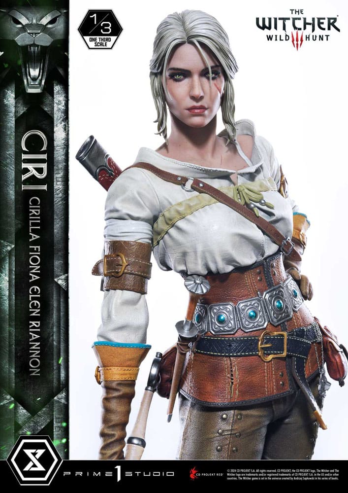 Statuette Masterline du musée The Witcher 3 : Wild Hunt 1/3 Wild Hunt Ciri Fiona Elen Riannon 81 cm