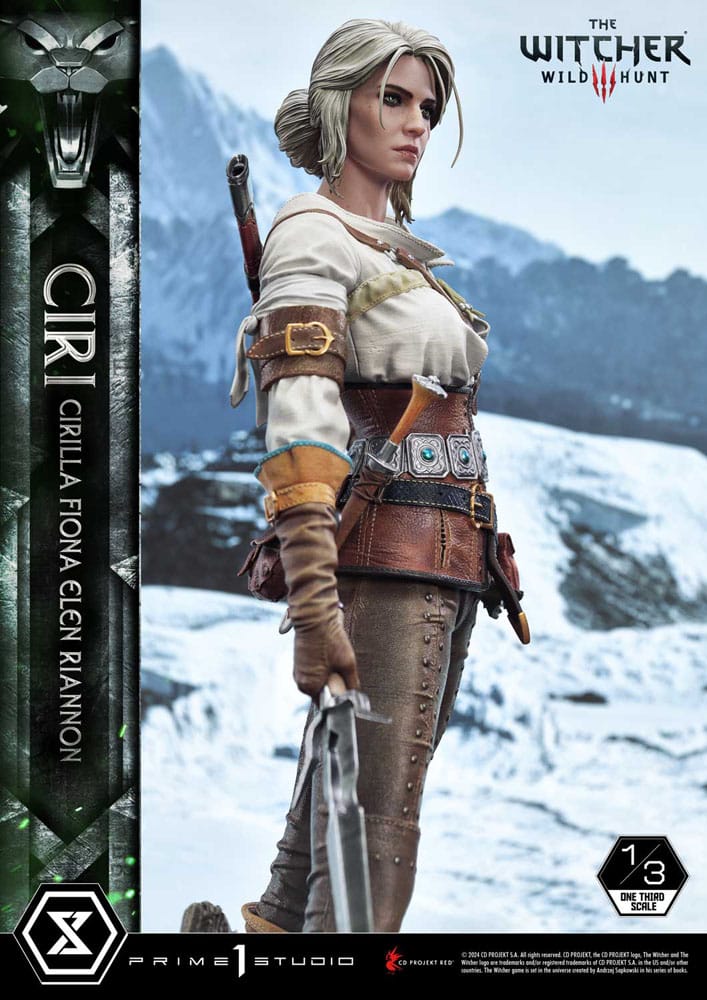 Statuette Masterline du musée The Witcher 3 : Wild Hunt 1/3 Wild Hunt Ciri Fiona Elen Riannon 81 cm