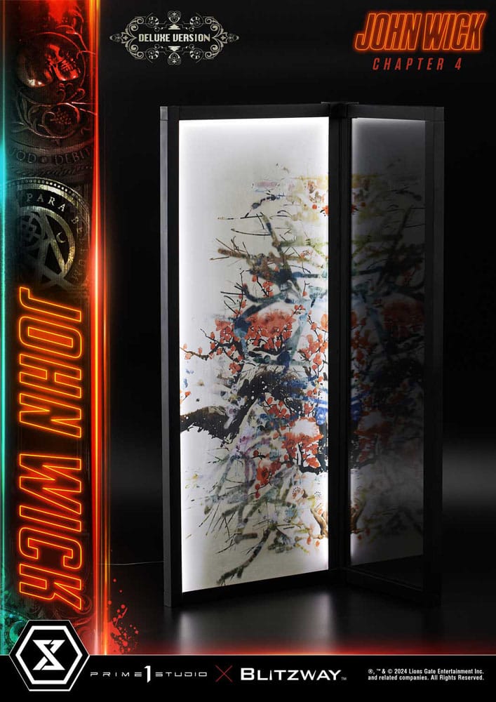 John Wick Chapter 4 statuette Ultimate Premium Masterline Series 1/4 Deluxe Version 54 cm
