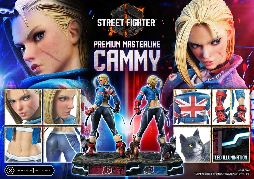 Street Fighter statuette Ultimate Premium Masterline Series 1/4 Cammy Regular Version 55 cm