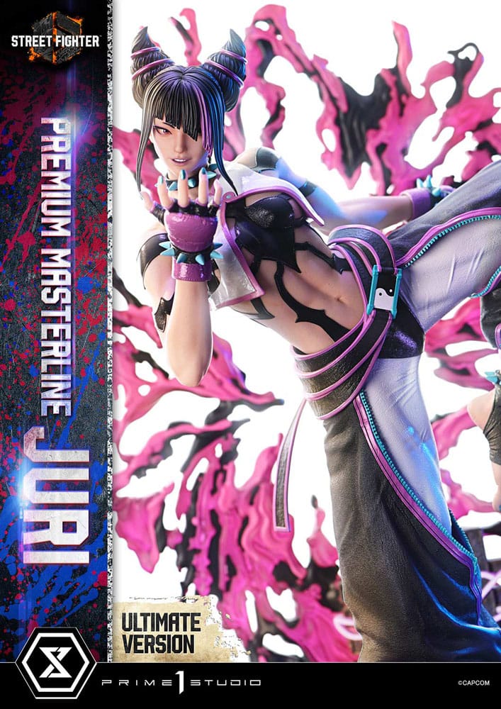 Statuette Street Fighter 6 Premium Masterline Series 1/4 Juri Ultimate Bonus Version 58 cm