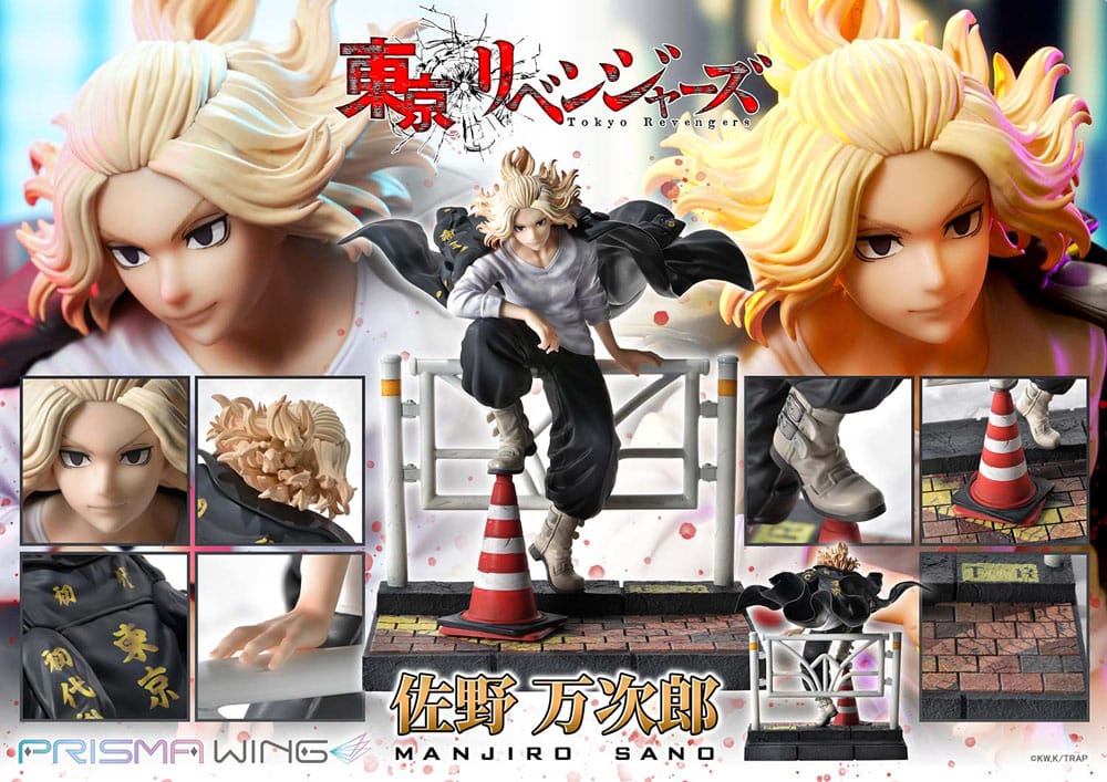 Tokyo Revengers : Statuette PVC 1/7 Prisma Wing Manjiro Sano 23 cm