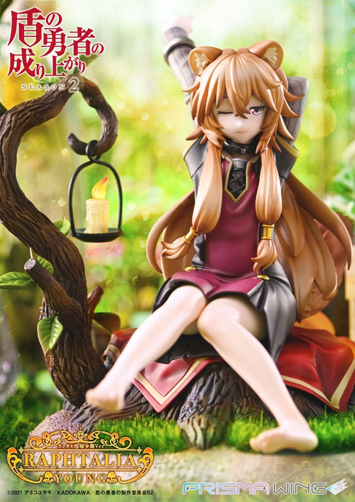 The Rising of the shield Hero Season 2 statuette PVC 1/7 Prisma Wing Raphtalia Young Version 15 cm