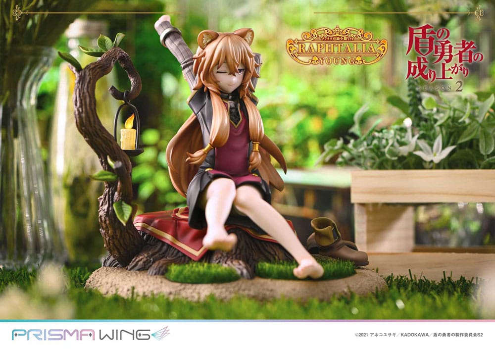 The Rising of the shield Hero Season 2 statuette PVC 1/7 Prisma Wing Raphtalia Young Version 15 cm