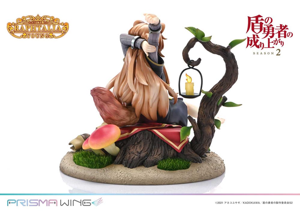 The Rising of the shield Hero Season 2 statuette PVC 1/7 Prisma Wing Raphtalia Young Version 15 cm