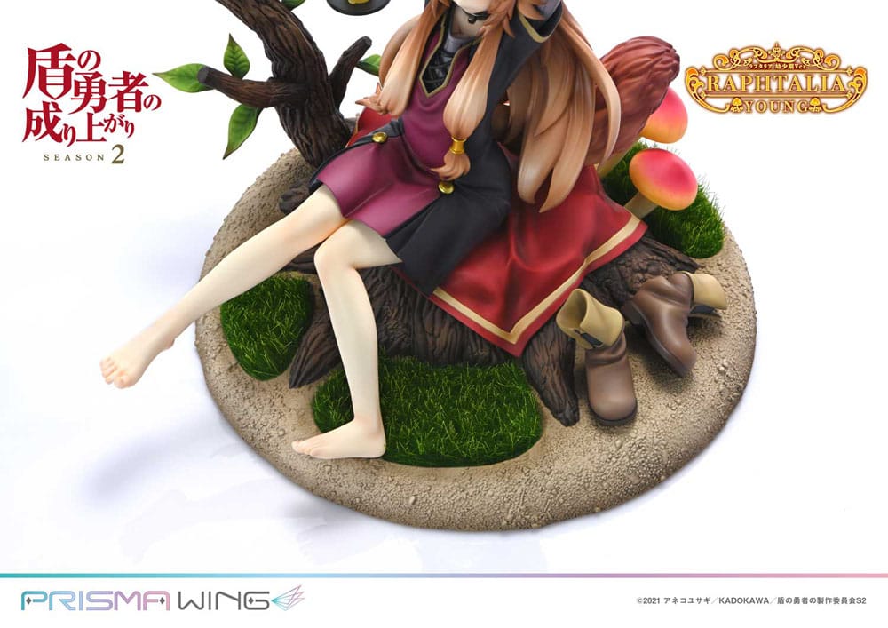 The Rising of the shield Hero Season 2 statuette PVC 1/7 Prisma Wing Raphtalia Young Version 15 cm
