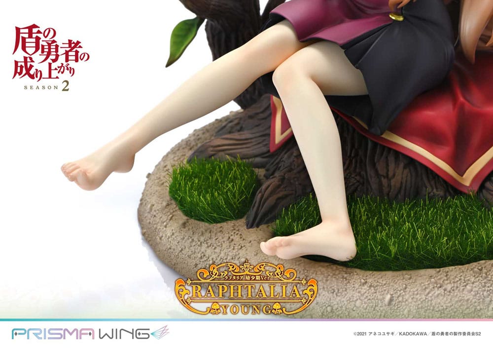 The Rising of the shield Hero Season 2 statuette PVC 1/7 Prisma Wing Raphtalia Young Version 15 cm
