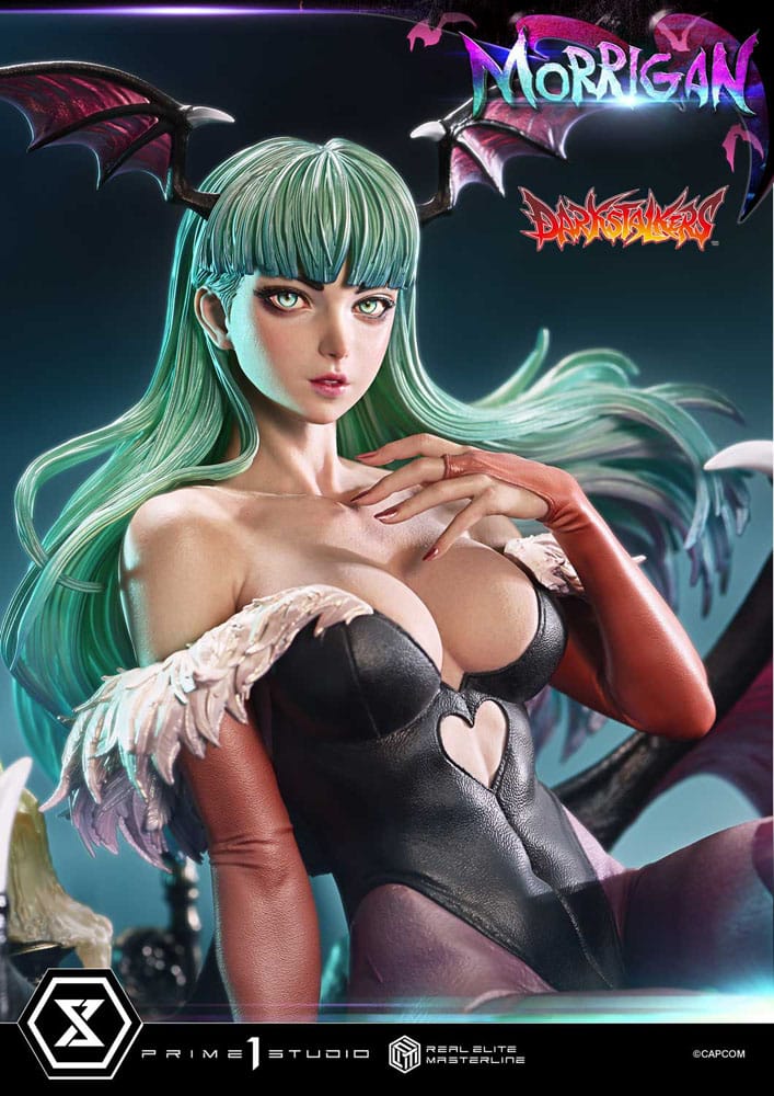 Statuette Darkstalkers Real Elite Masterline Series 1/4 Morrigan 55 cm