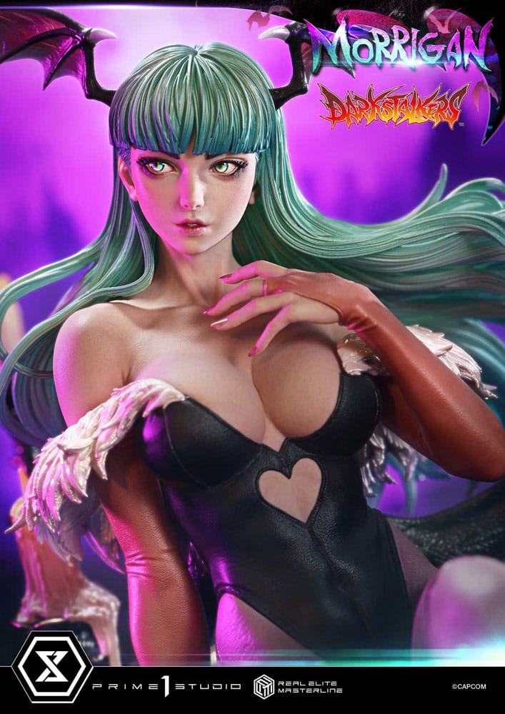 Statuette Darkstalkers Real Elite Masterline Series 1/4 Morrigan 55 cm
