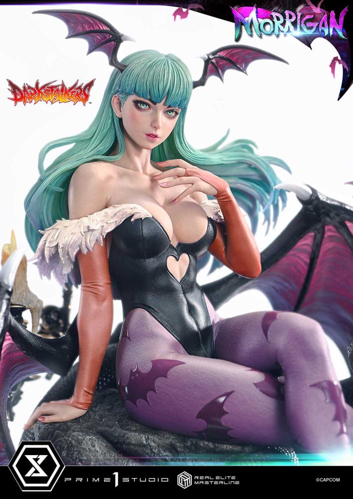 Statuette Darkstalkers Real Elite Masterline Series 1/4 Morrigan 55 cm