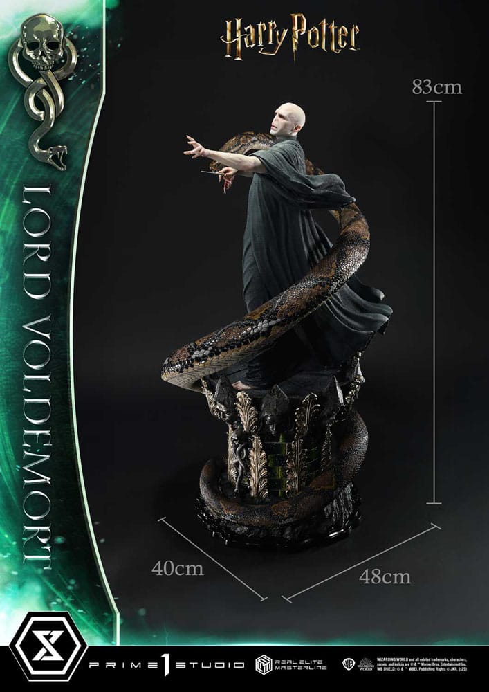 Harry Potter statuette Real Elite Masterline Series 1/4 Lord Voldemort Bonus Version 83 cm