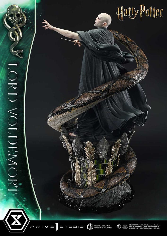 Harry Potter statuette Real Elite Masterline Series 1/4 Lord Voldemort Bonus Version 83 cm
