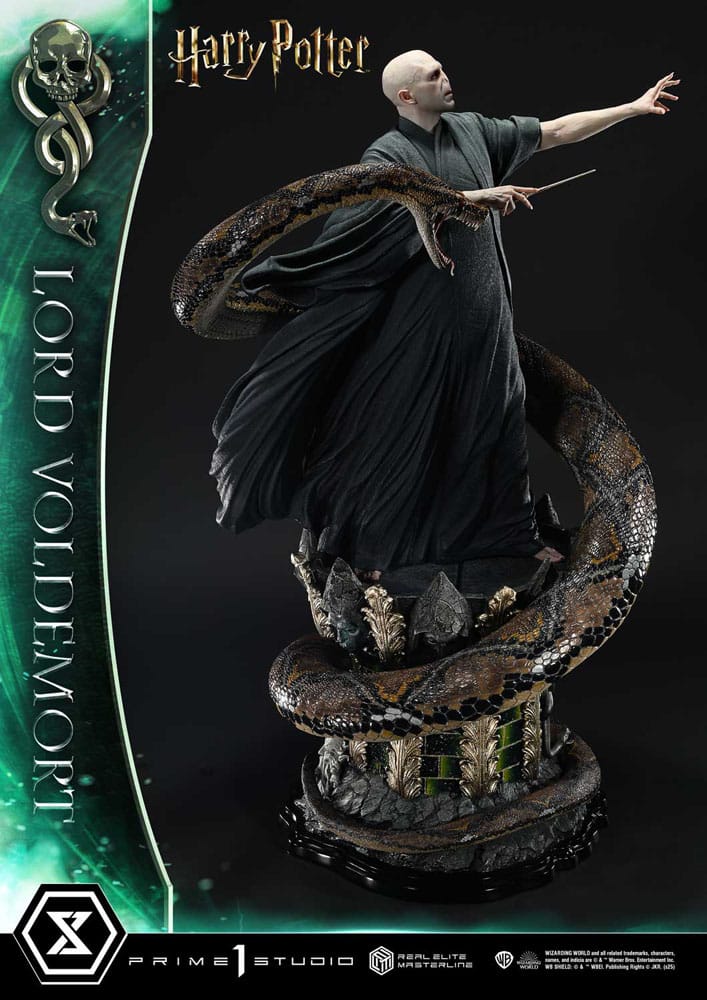 Harry Potter statuette Real Elite Masterline Series 1/4 Lord Voldemort Bonus Version 83 cm