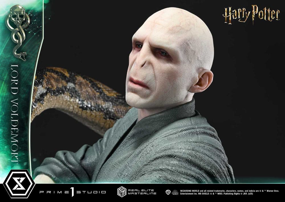 Harry Potter statuette Real Elite Masterline Series 1/4 Lord Voldemort Bonus Version 83 cm