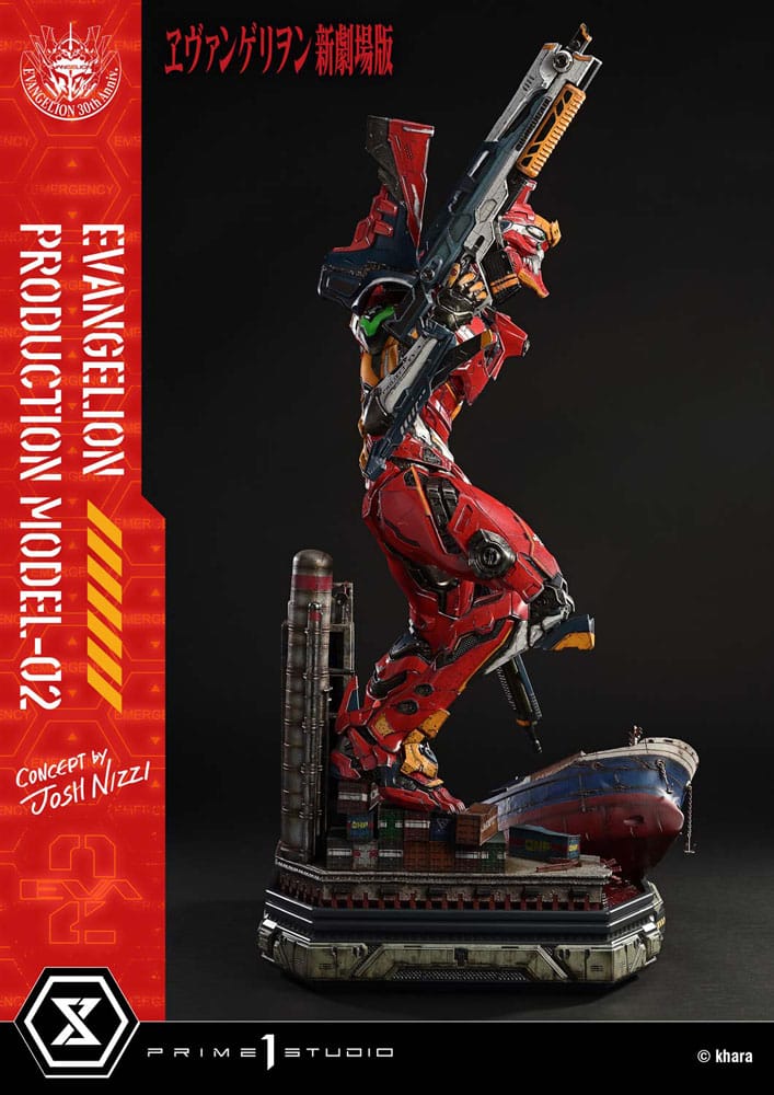 Reconstruction de la statuette Evangelion Ultimate Diorama Masterline Series Evangelion Production Model-02 (Concept par Josh Nizzi) 73 cm
