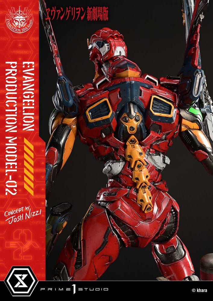 Reconstruction de la statuette Evangelion Ultimate Diorama Masterline Series Evangelion Production Model-02 (Concept par Josh Nizzi) 73 cm