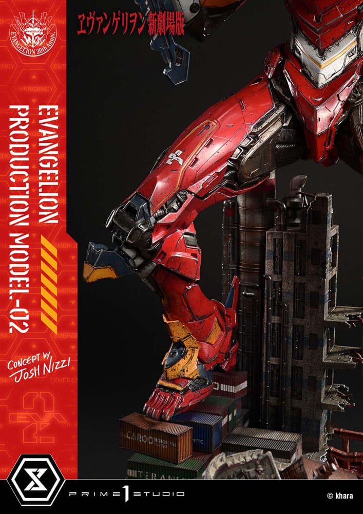 Reconstruction de la statuette Evangelion Ultimate Diorama Masterline Series Evangelion Production Model-02 (Concept par Josh Nizzi) 73 cm