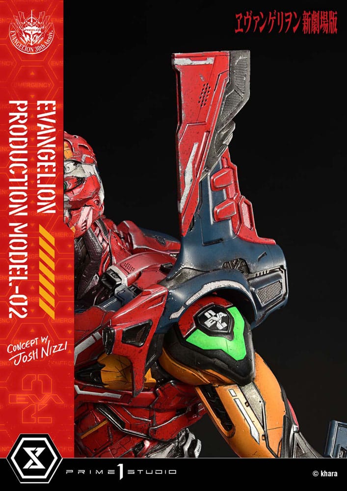 Reconstruction de la statuette Evangelion Ultimate Diorama Masterline Series Evangelion Production Model-02 (Concept par Josh Nizzi) 73 cm