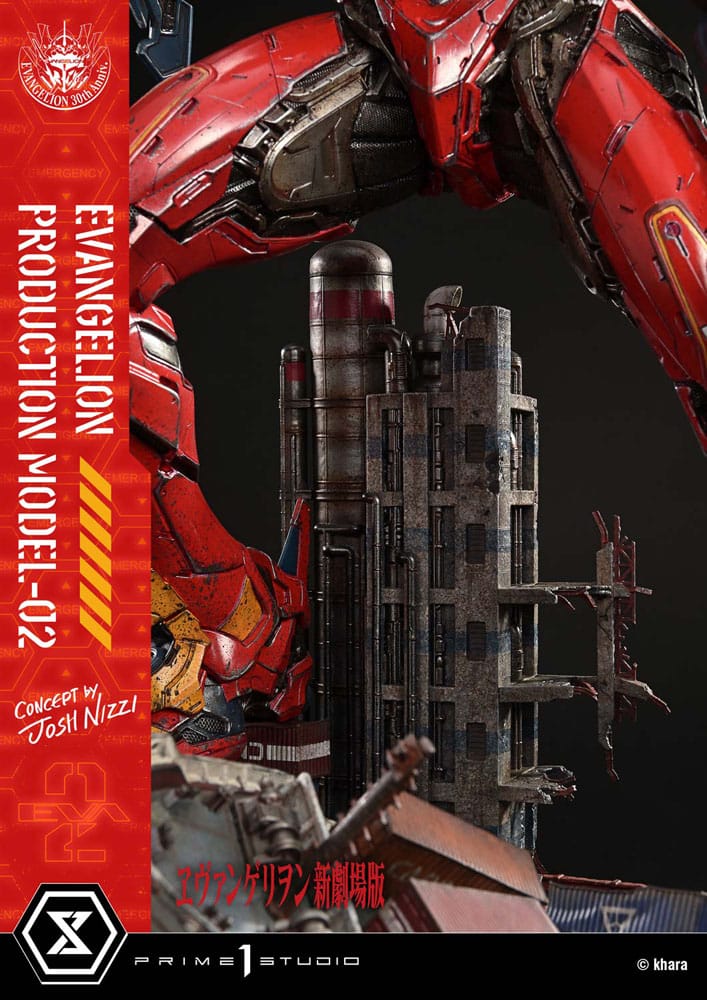 Reconstruction de la statuette Evangelion Ultimate Diorama Masterline Series Evangelion Production Model-02 (Concept par Josh Nizzi) 73 cm