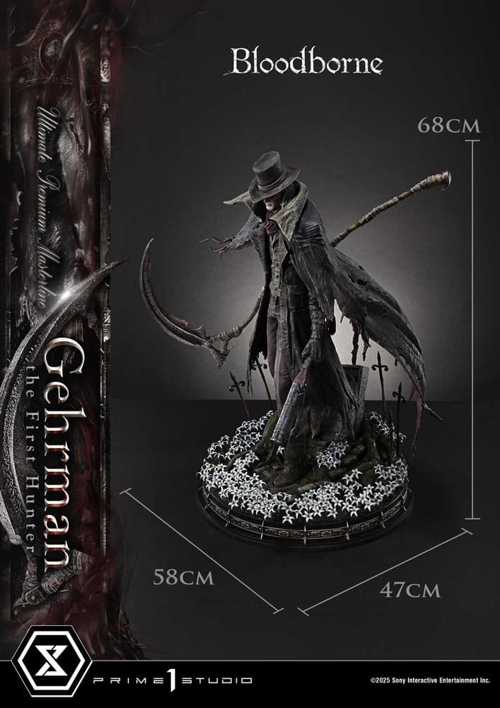 Bloodborne statuette Ultimate Premium Masterline Series 1/4 Gehrman 68 cm