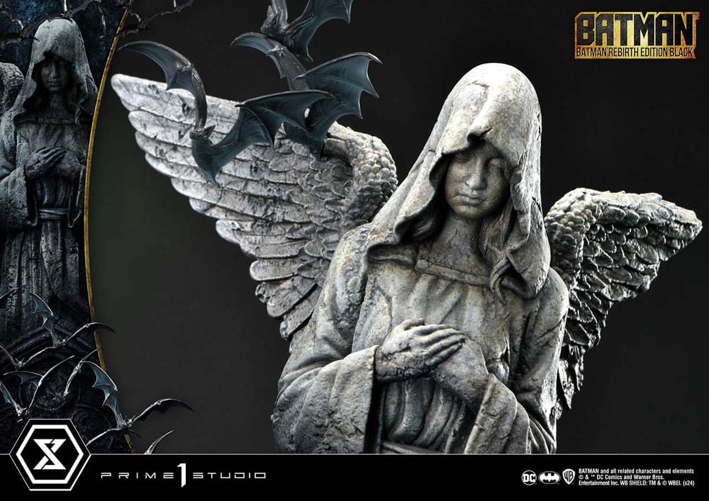 Batman statuette Ultimate Premium Masterline Series 1/4 Batman Rebirth Edition Black 71 cm